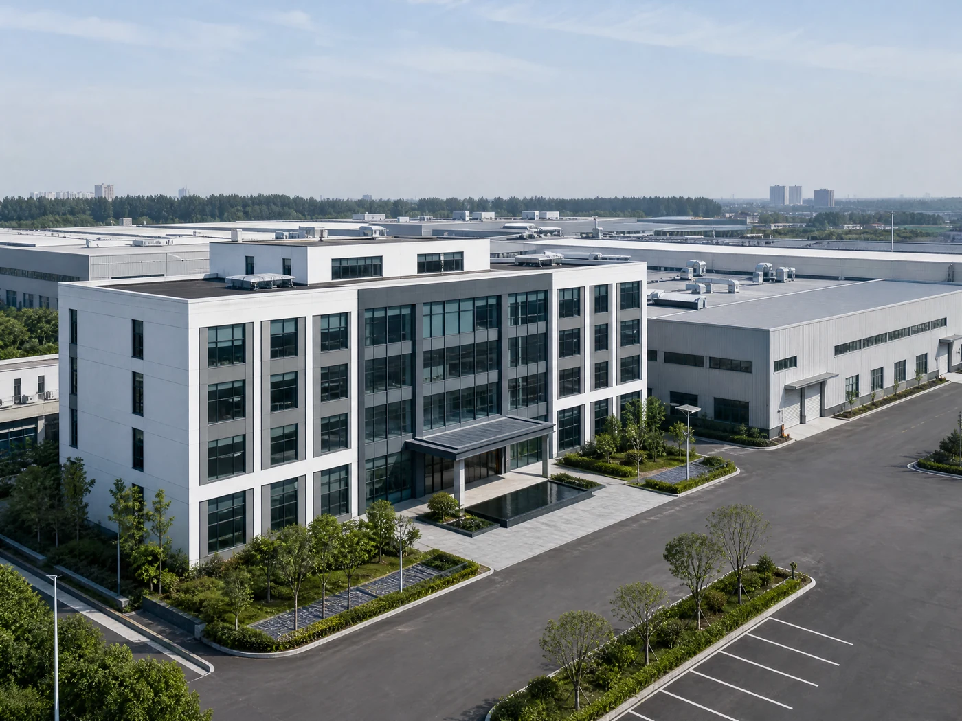 Bentong Electrical modern manufacturing campus exterior