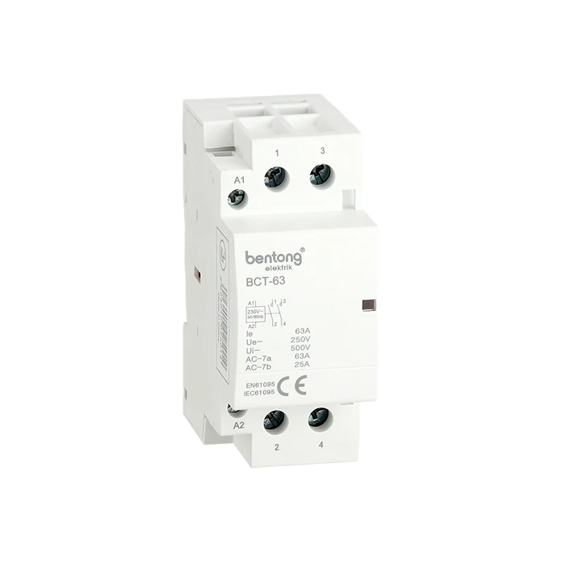 BCT-63 2-Pole AC Contactor for Electrical Load Control