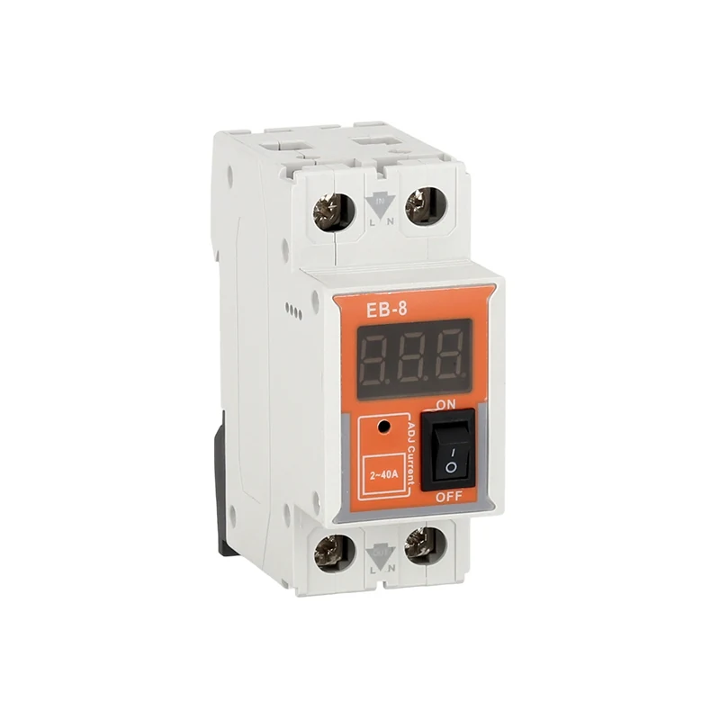 Bentong EB-8 2-40A Adjustable Current Limiting Protector for AC Electrical Systems