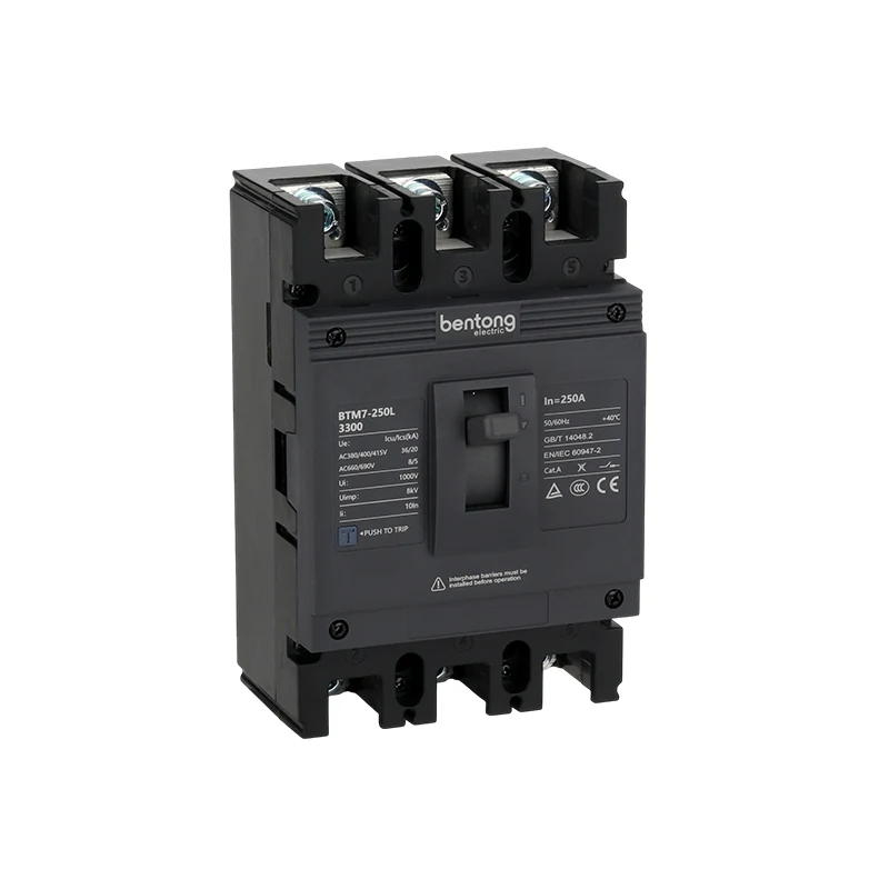 BTM7-250L/3300 3-pole 250A Molded Case Circuit Breaker