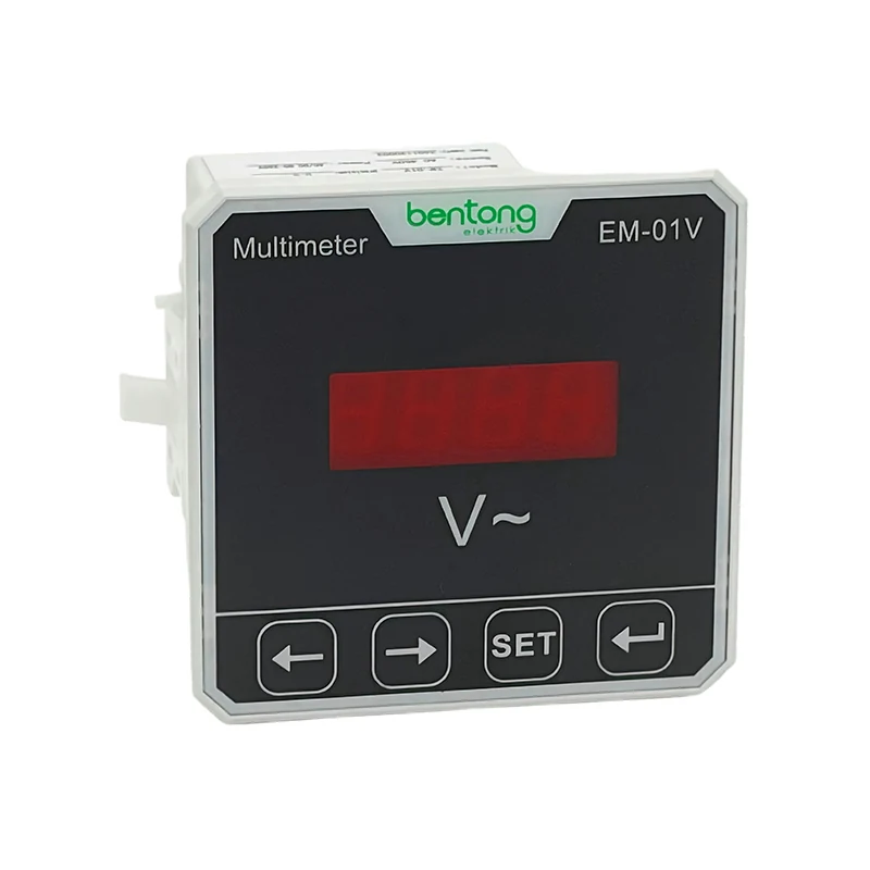 EM-01V Digital Panel Voltmeter for AC Voltage Measurement