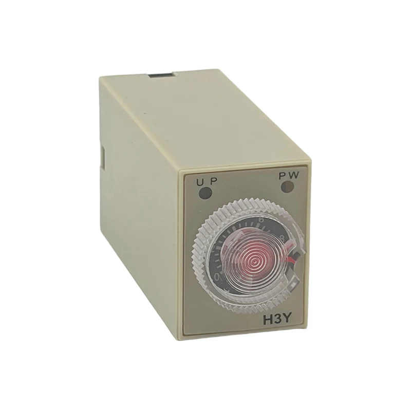 H3Y Series AC Time Relay Timer with H3Y-2 and H3Y-4 Configurations
