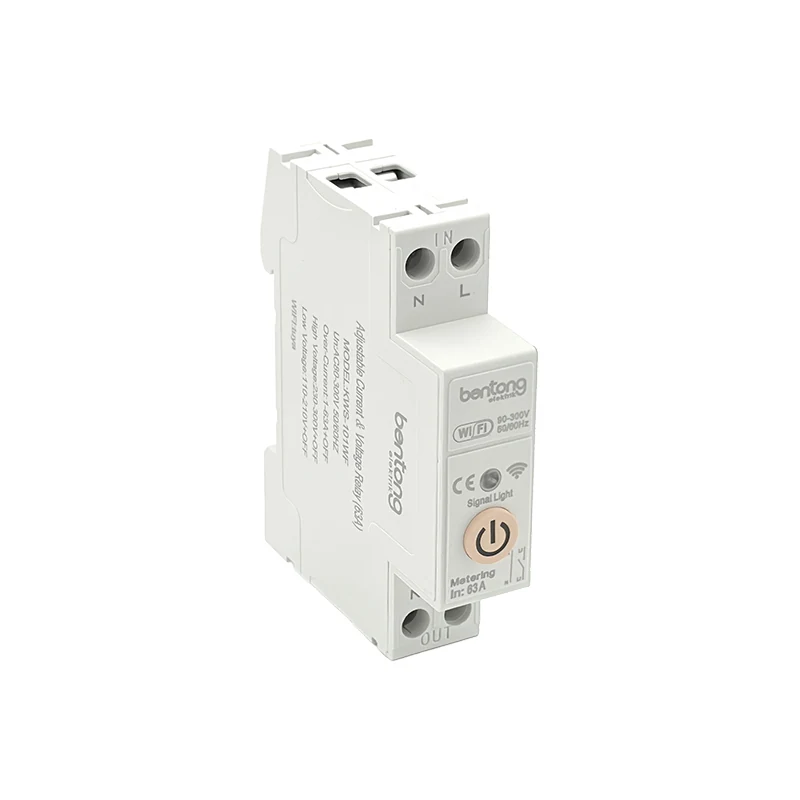 KWS-101WF WiFi Adjustable Voltage and Current Protection Relay Smart Electrical Protector
