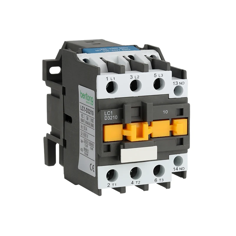 LC1-D2510 3-Pole AC Contactor for Three-Phase Motor Control