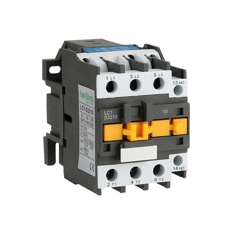 LC1-D3210 3-Pole AC Contactor for Three-Phase Motor Control