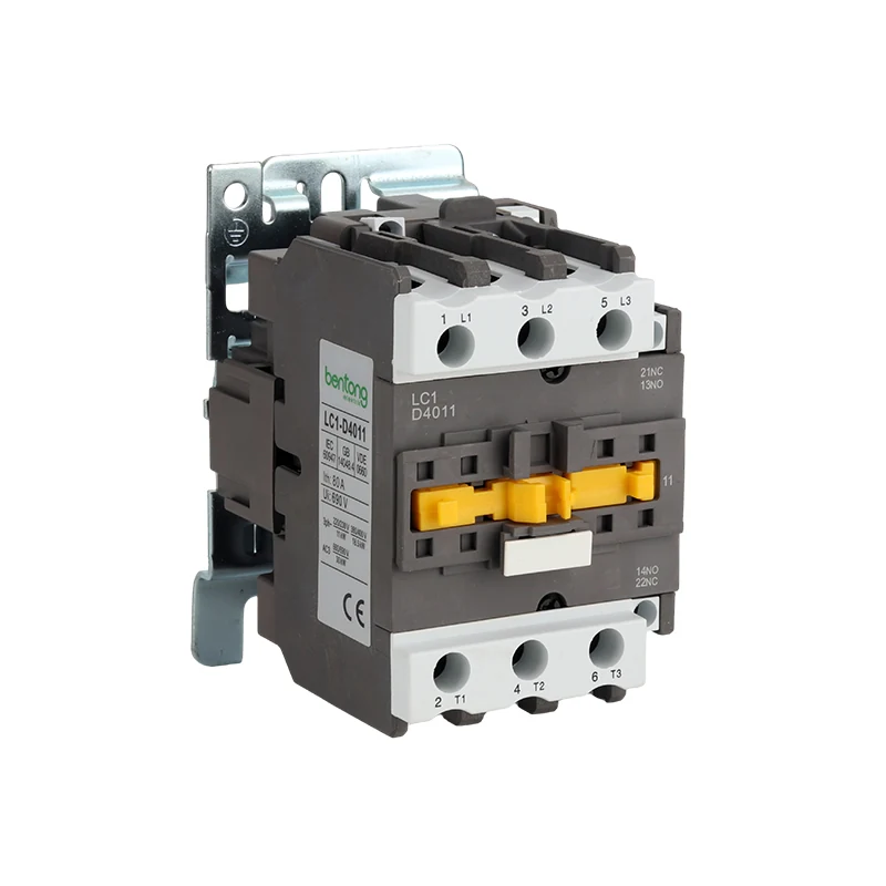 LC1-D4011 3-Pole AC Contactor for Three-Phase Motor Control