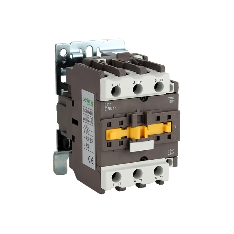 LC1-D5011 3-Pole AC Contactor for Three-Phase Motor Control