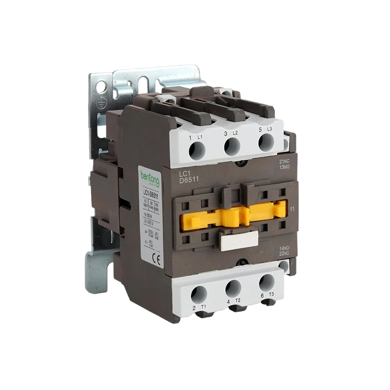 LC1-D6511 3-Pole AC Contactor for Three-Phase Motor Control