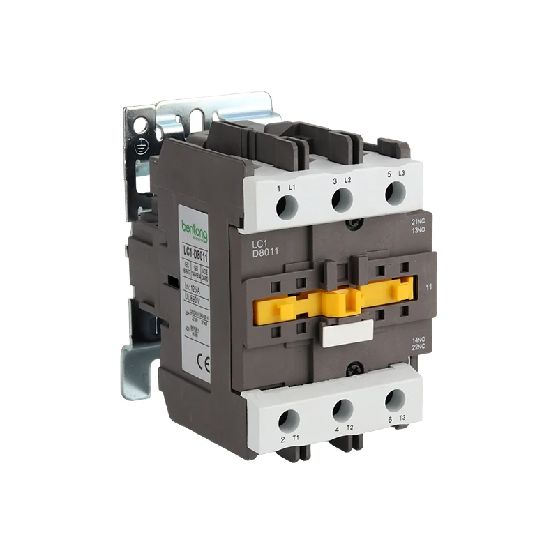 LC1-D8011 3-Pole AC Contactor for Three-Phase Motor Control