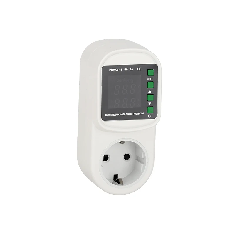PSVA1-16 16A Adjustable Voltage & Current Protector with Digital Display