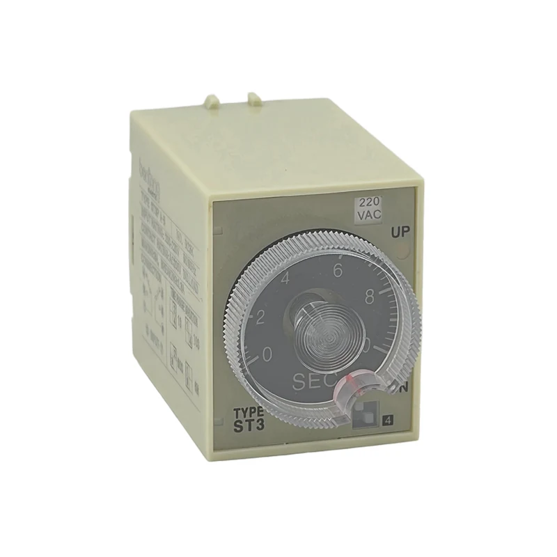 ST3P A-B AC Time Relay Timer 200-220V with Adjustable Time Range